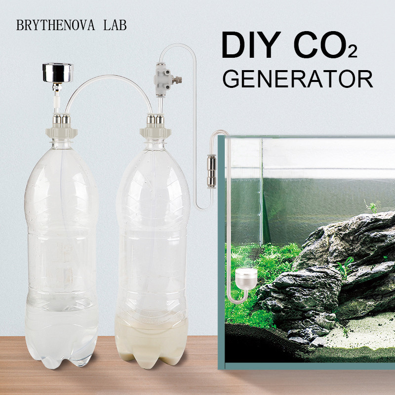 Planted Aquarium Co2 Kit - CO2 Generator Aquarium Planted Tank CO2