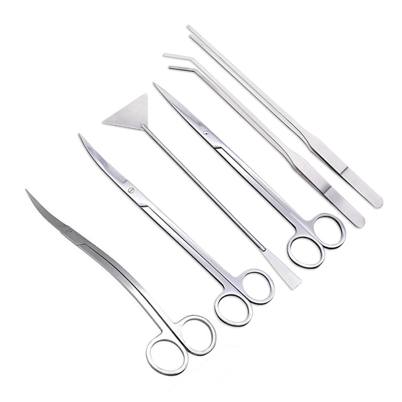 Aquarium Plant Utensils - Aquarium Scissors Tweezers Tool Fish Tank