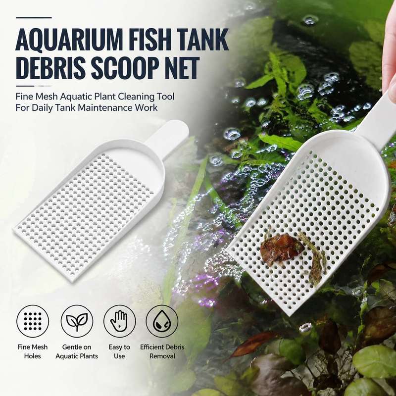 Aquarium Plant Utensils - Aquarium Fish Tank Debris Scoop Net