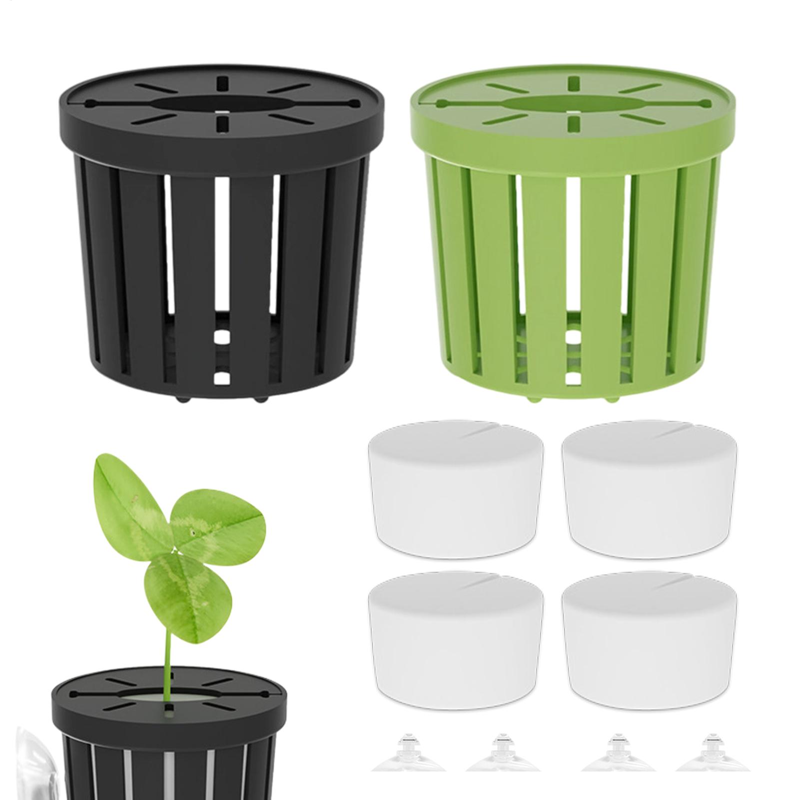 4 Pieces Hydroponic Plant Bask - огляд і ціна Aquarium Planted Background