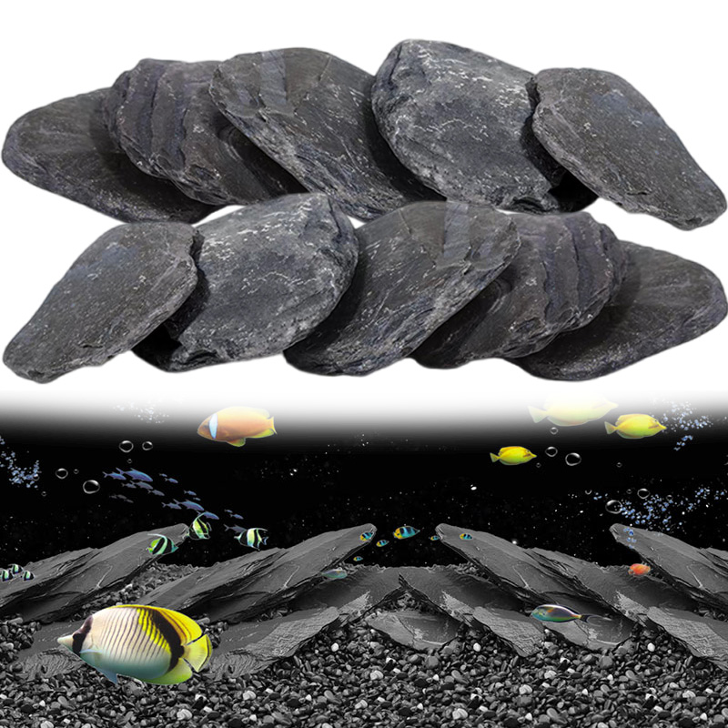 500g/1000g Aquarium Slate Chip - огляд і ціна Planted Aquarium Hardscape