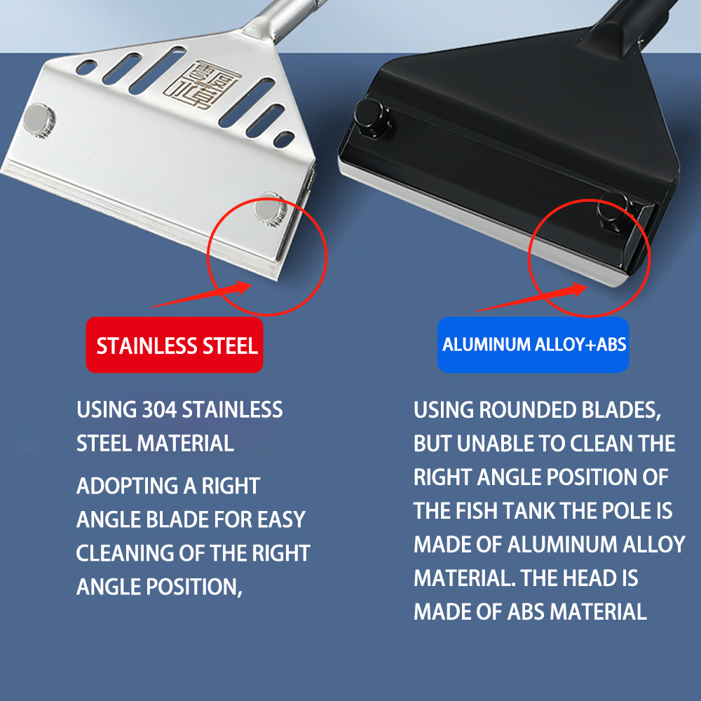 Aquarium Stainless Steel Fish  - огляд і ціна Planted Aquarium Algae Remover