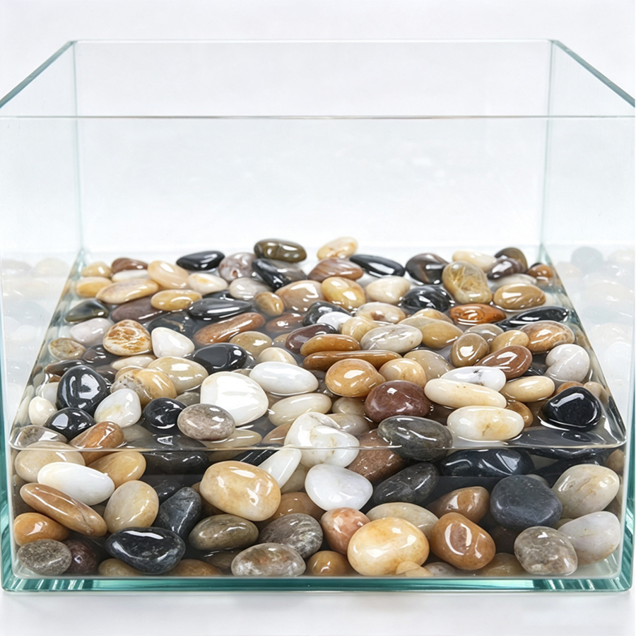 300-700g Smooth River Pebbles, - огляд і ціна Aquarium Plants