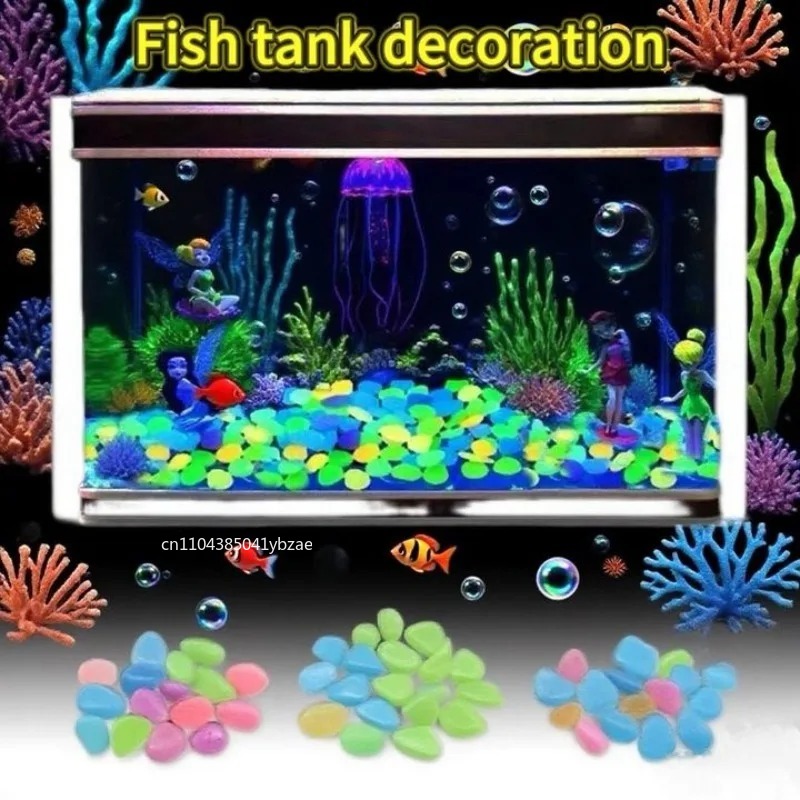 100-800pcs Glow in The Dark Pe - огляд і ціна Aquarium Plants