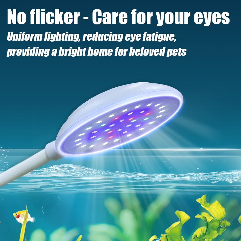 USB Fish Tank Small Clip Light - огляд і ціна Aquarium Planted Tank Light