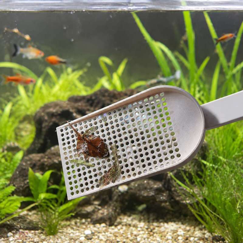 Aquarium Fish Tank Debris Scoo - огляд і ціна Aquarium Plant Utensils