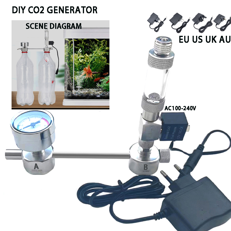 Aquarium DIY CO2 Generator Sys - огляд і ціна Planted Aquarium Co2 Kit