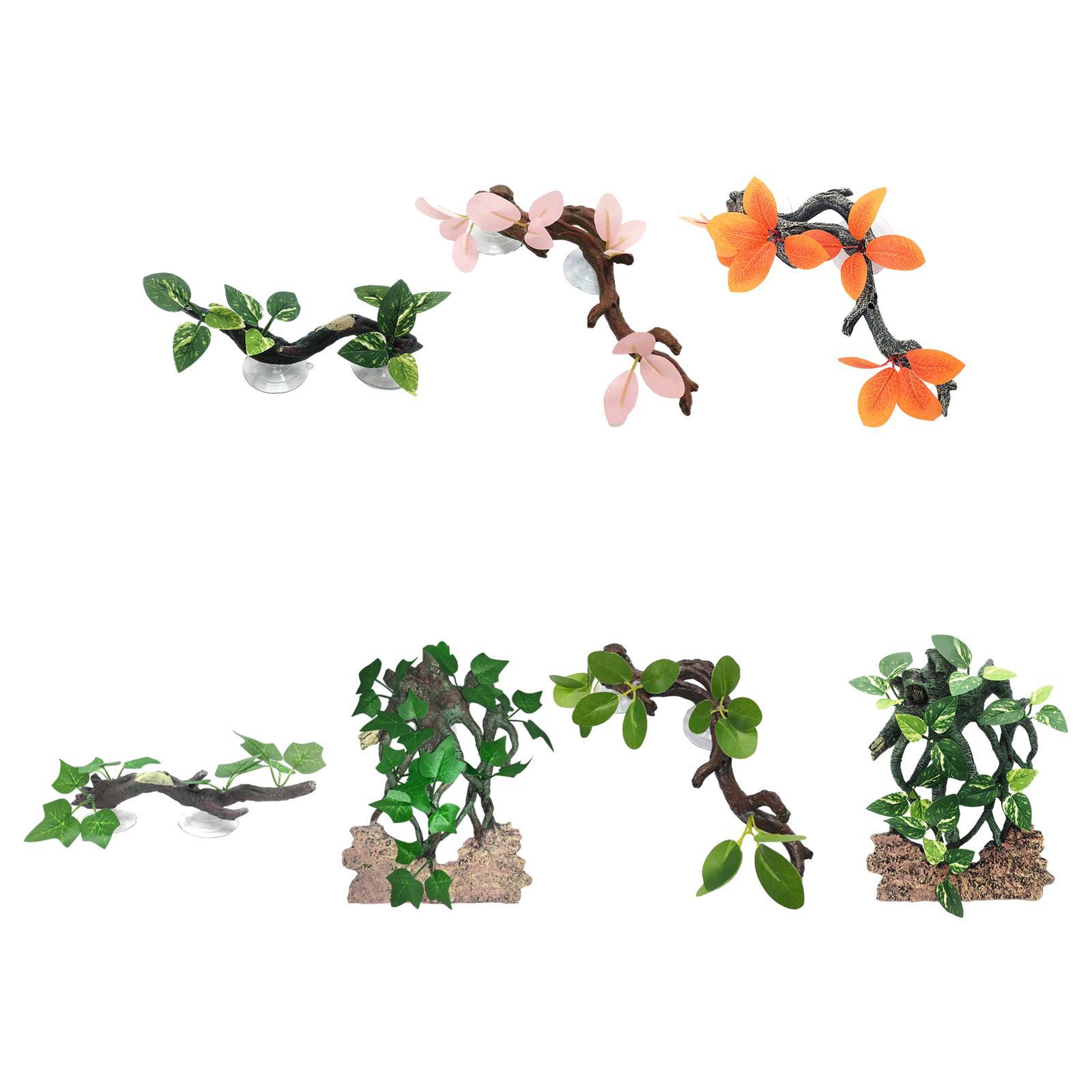 Gecko Plant Ornament Aquarium  - огляд і ціна Aquarium Planted Background