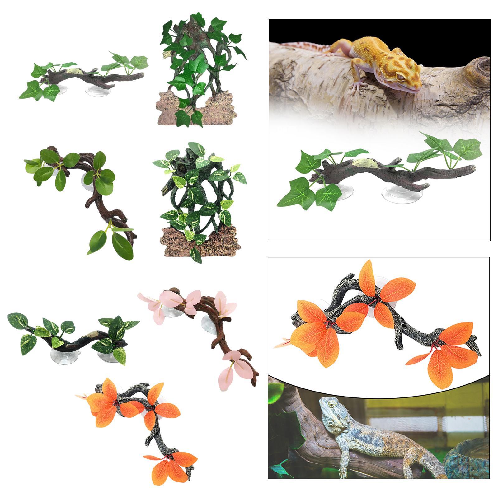 Gecko Plant Ornament Aquarium  - огляд і ціна Aquarium Planted Background