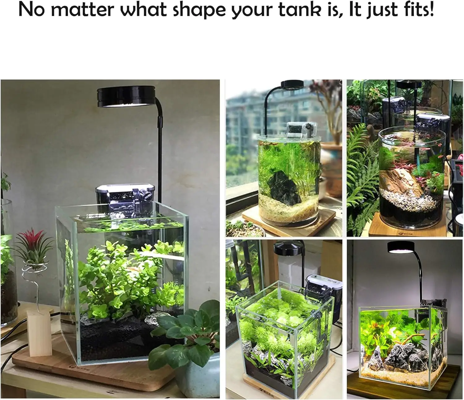 LED Aquarium Grow Light with B - огляд і ціна Aquarium Planted Tank Light