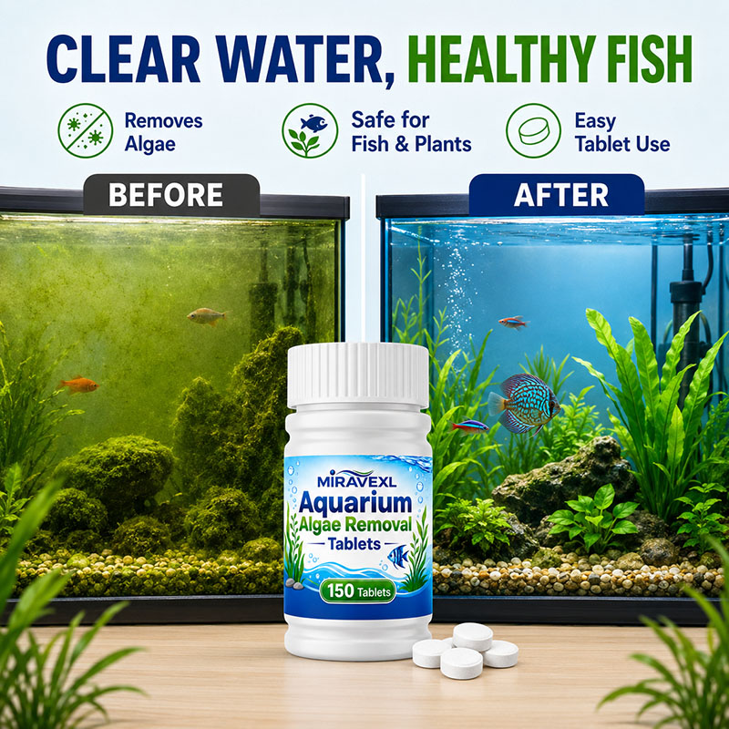 MIRAVEXL 150 Aquarium Algae Re - огляд і ціна Planted Aquarium Algae Remover