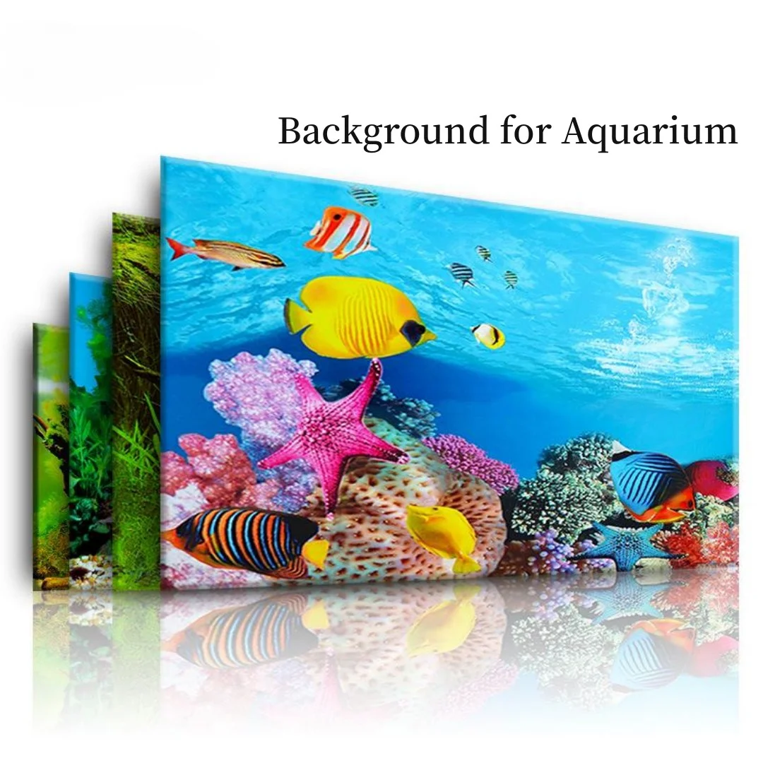Background Aquarium 3D Sticker - огляд і ціна Aquarium Planted Background
