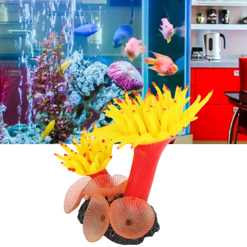 Artificial Plant Bright Color  - огляд і ціна Aquarium Planted Background