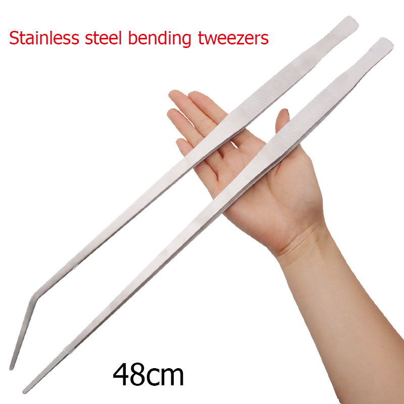 Stainless Steel Thick Curved S - огляд і ціна Aquarium Plant Utensils