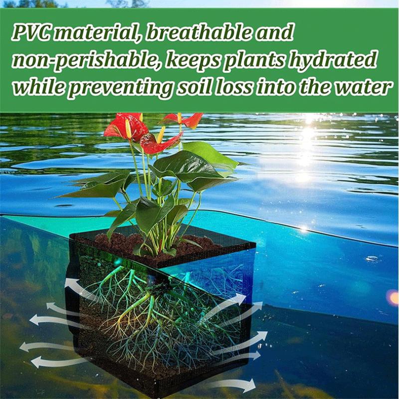 4 Pcs Black Mesh Pond Planting - огляд і ціна Aquarium Plants