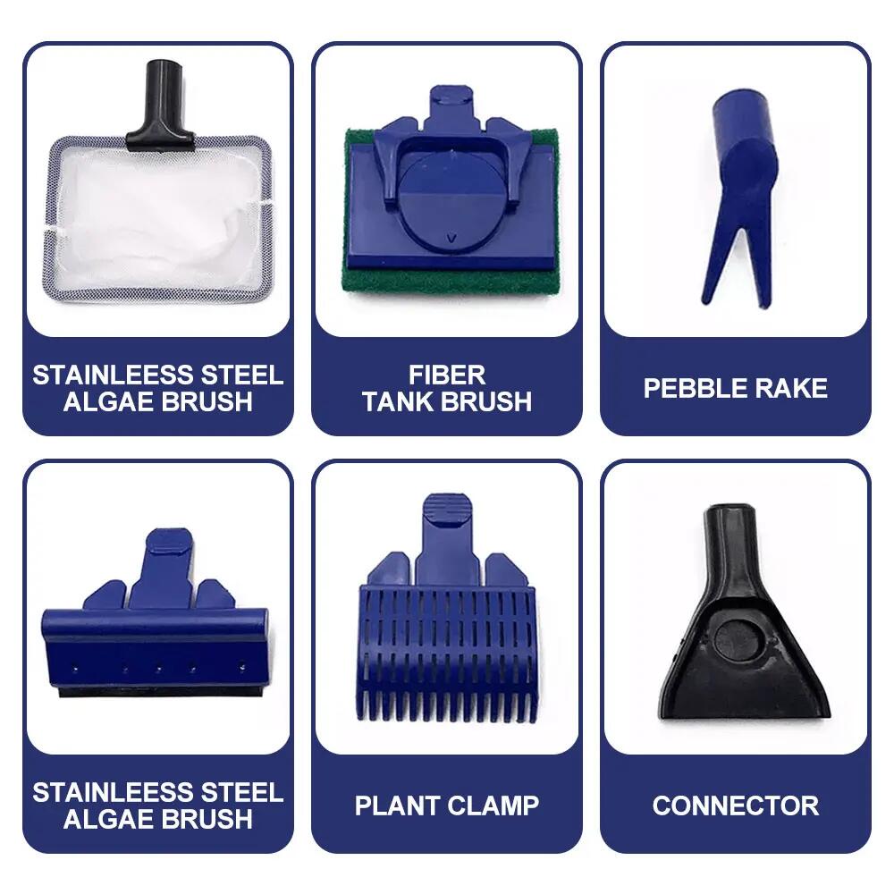 5in1 Aquarium Cleaning Tool Pl - огляд і ціна Aquarium Plant Utensils