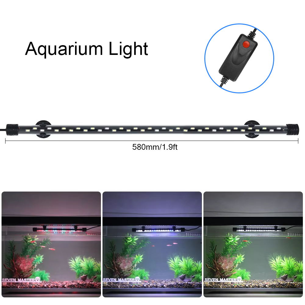 58CM  Aquarium Light LED Plant - огляд і ціна Aquarium Planted Tank Light