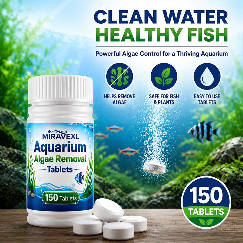 MIRAVEXL 150 Aquarium Algae Re - огляд і ціна Planted Aquarium Algae Remover