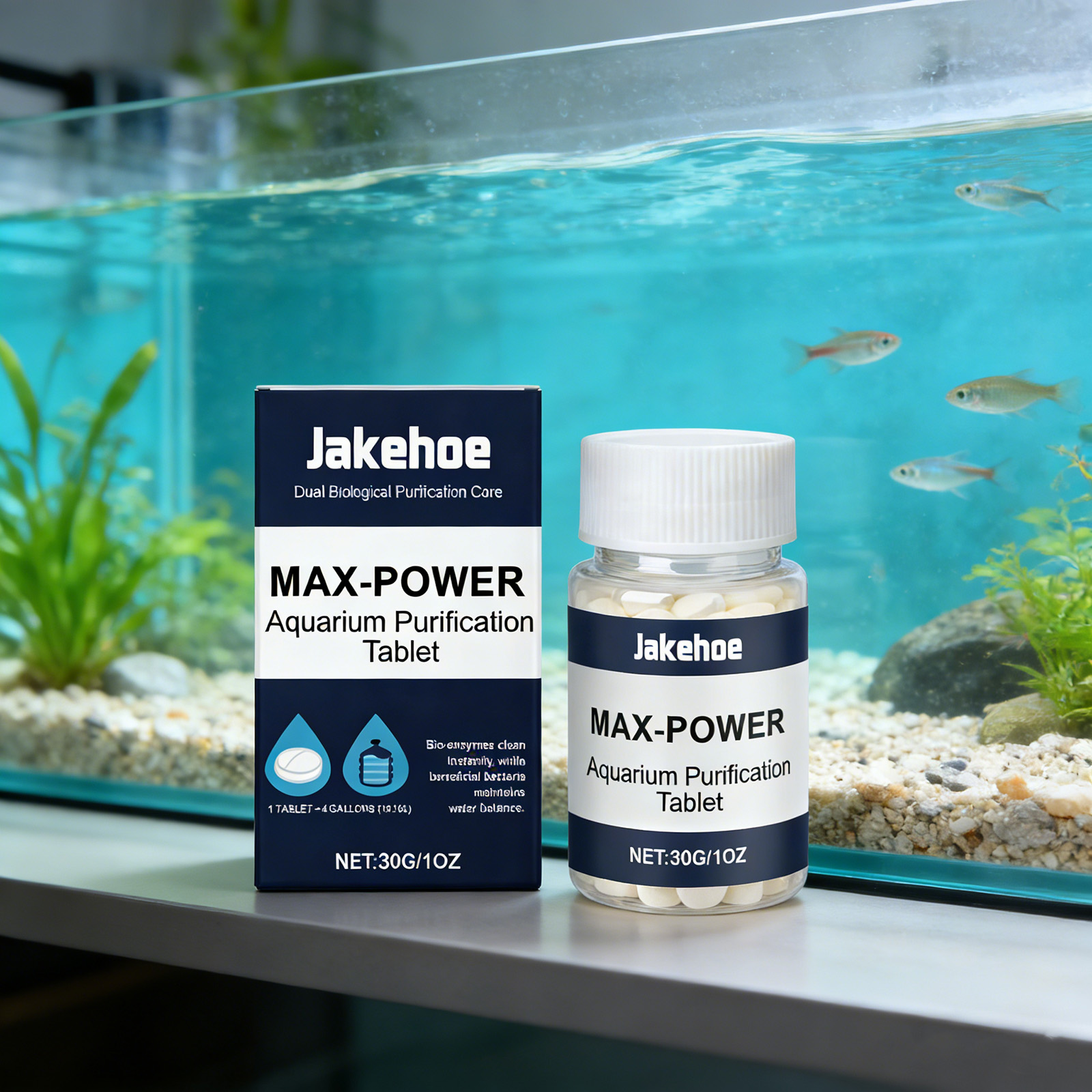 Algae Remover Tablets for Aqua - огляд і ціна Planted Aquarium Algae Remover