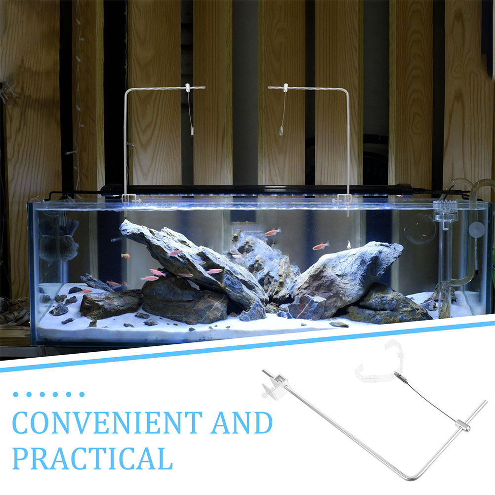 2pcs Aquarium Light Holder Wit - огляд і ціна Aquarium Planted Tank Light